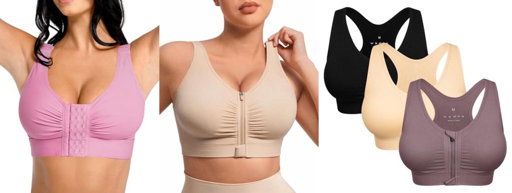 Bra After Breast Lift And Augmentation combined image