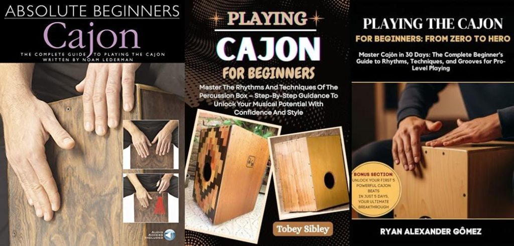 Cajon For Beginners combined image