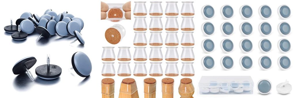 Chair Glides For Tile Floors combined image