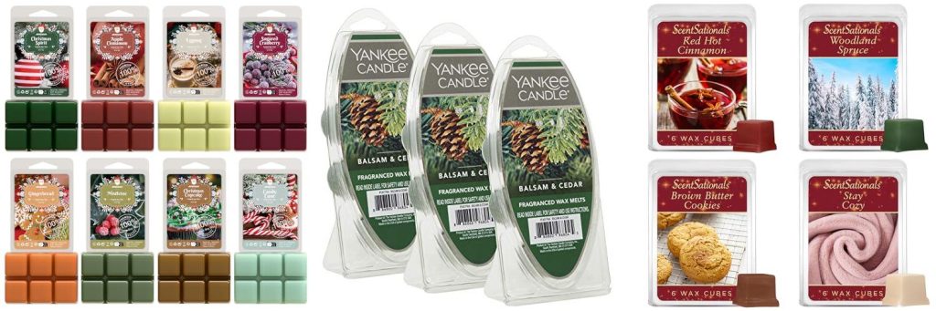 Christmas Wax Melts combined image