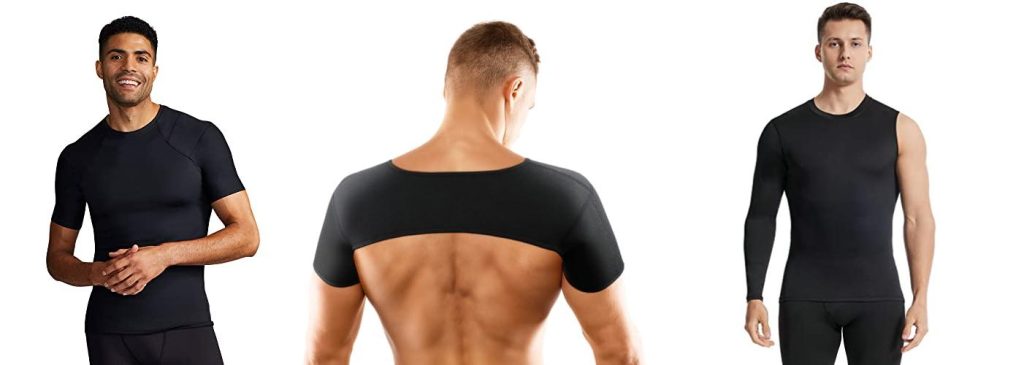 Compression Shirt For Shoulder Pain combined image
