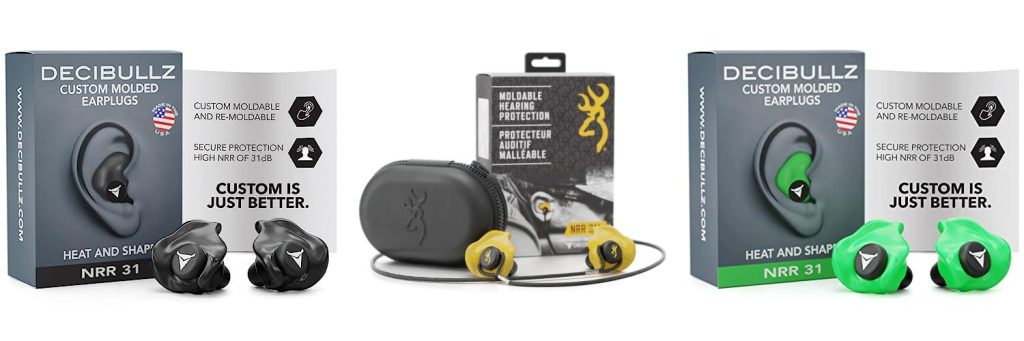 Custom Molded Earplugs For Shooting combined image