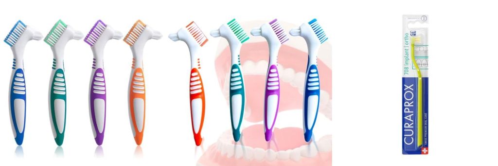 Denture Brush combined image