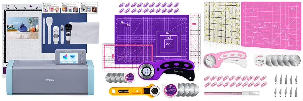 Fabric Cutting Machine For Quilting combined image