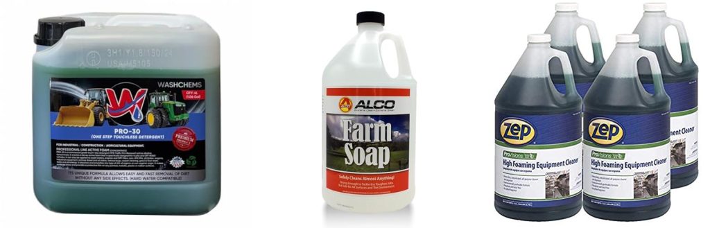 Foam Cleaner For Farm Equipment combined image