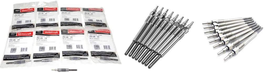 Glow Plugs For 7.3 Powerstroke combined image