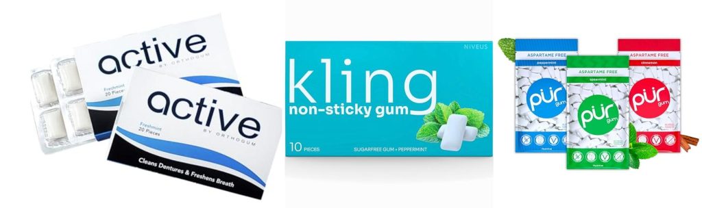 Gum To Chew With Dentures combined image