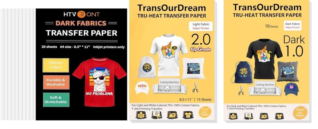 Heat Transfer Paper For T Shirts combined image