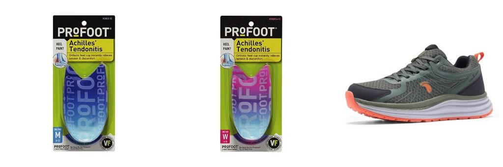 Hiking Shoes For Achilles Tendonitis combined image