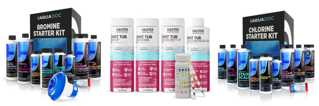 Hot Tub Chemical Kit combined image