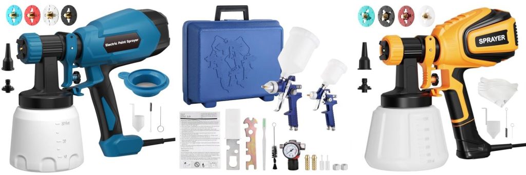 Hvlp Spray Gun For Latex Paint combined image