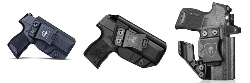 Iwb Holster Sig P365 combined image