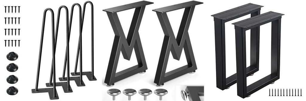 Legs For Live Edge Table combined image