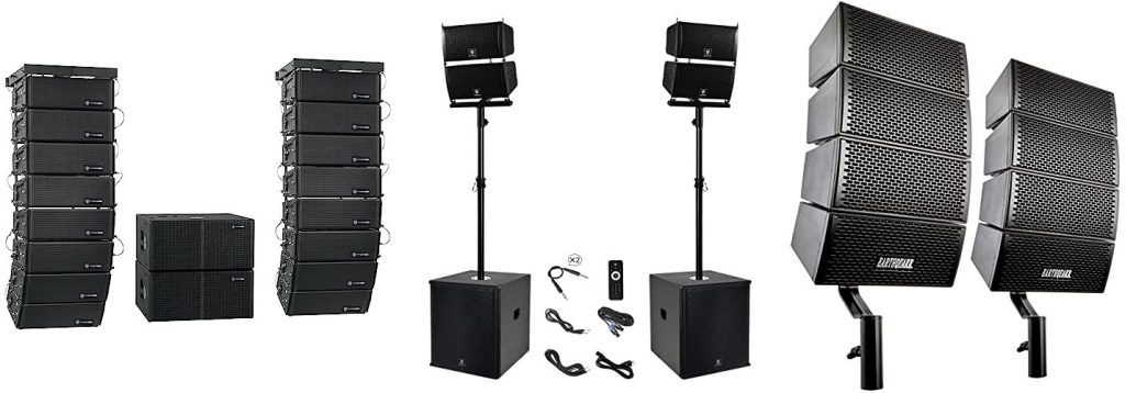 Line Array Speakers For Dj combined image