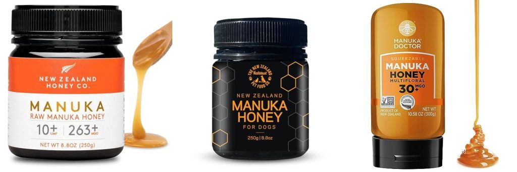 Manuka Honey For Dogs combined image
