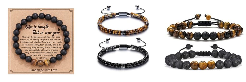 MenS Healing Bracelets combined image