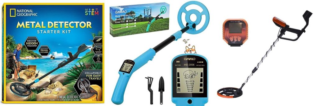Metal Detectors For Kids combined image