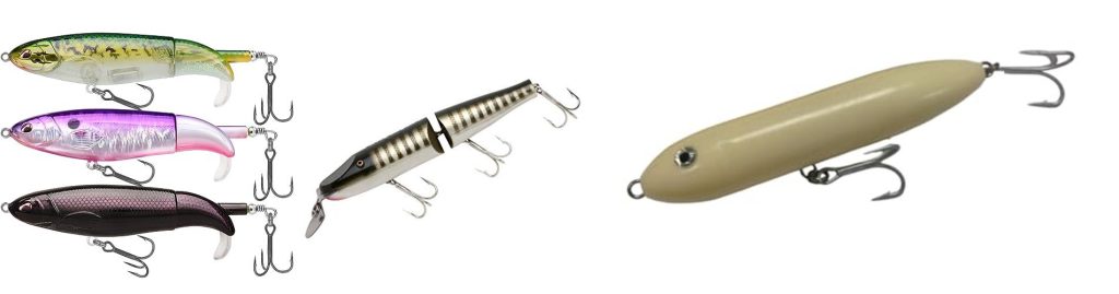 Musky Topwater Lures combined image