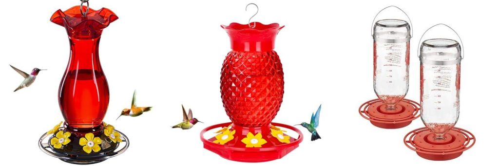 One Hummingbird Feeder combined image