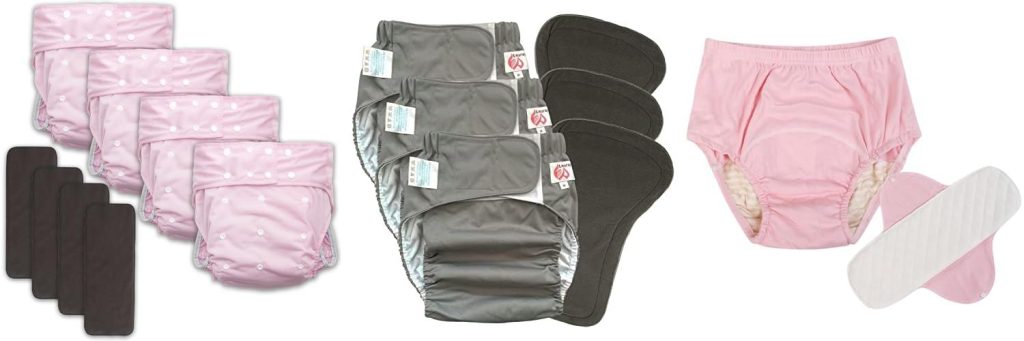 Overnight Cloth Diapers For Adults combined image