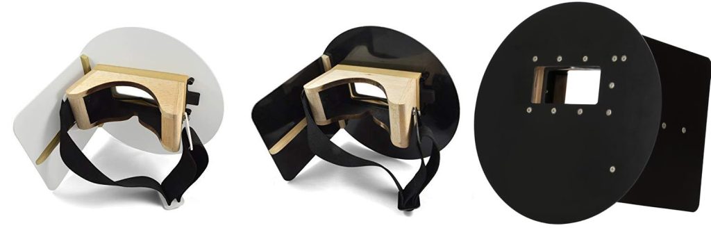 Pancake Welding Hood combined image