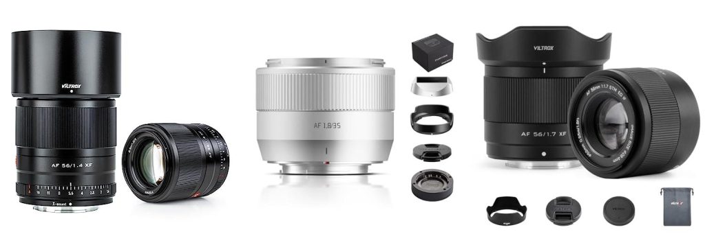 Portrait Lens For Fuji combined image