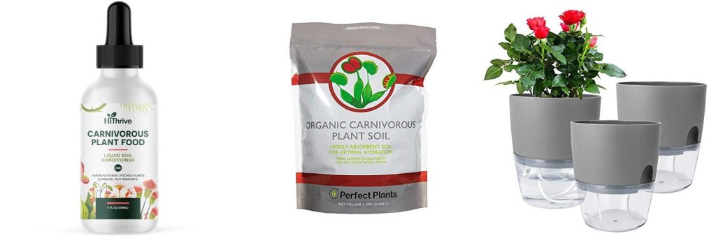 Pots For Carnivorous Plants combined image