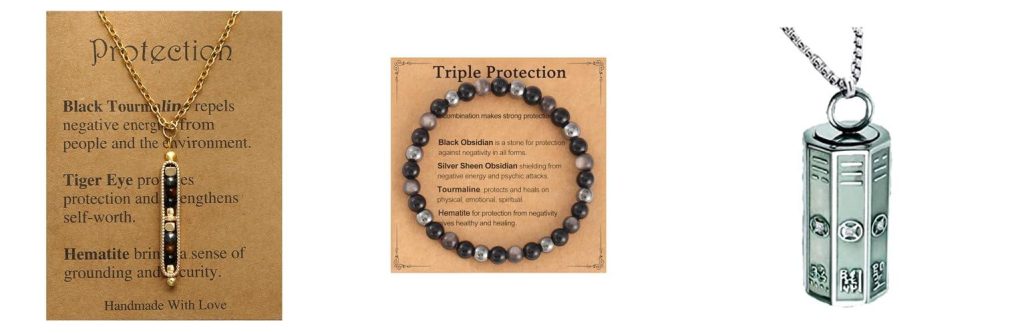 Protection From Evil Spirits Jewelry combined image