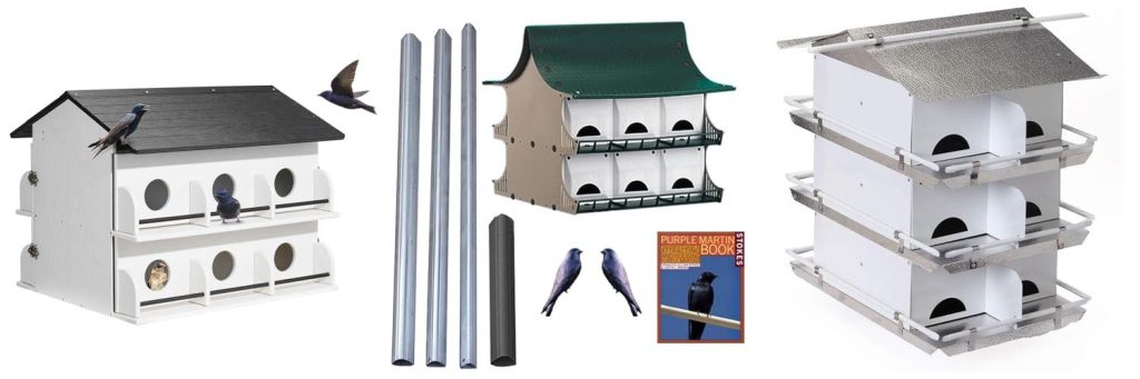 Purple Martin Houses combined image