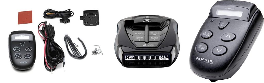 Radar Detector For Motorcycles combined image