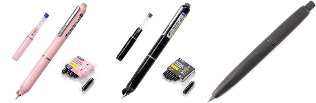 Retractable Fountain Pen combined image