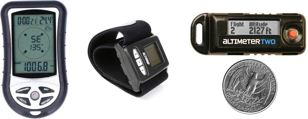 Skydiving Altimeter combined image