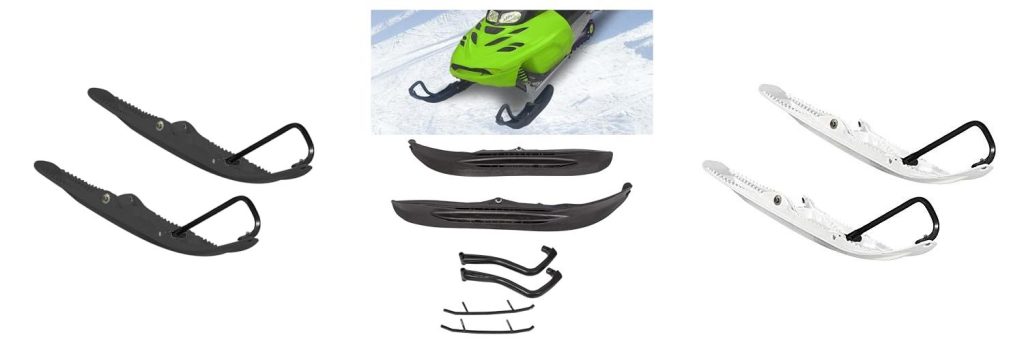 Snowmobile Skis combined image