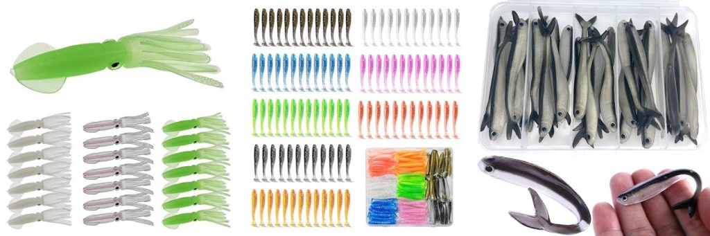 Soft Plastic Sea Lures combined image