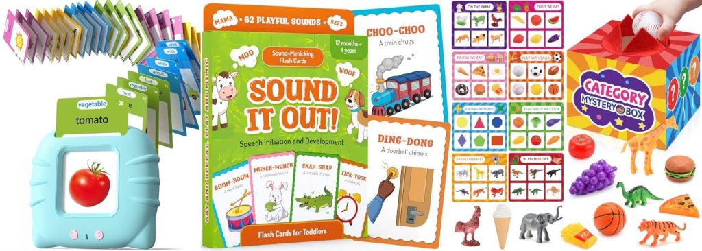Speech Therapy Toys For 2 Year Olds combined image