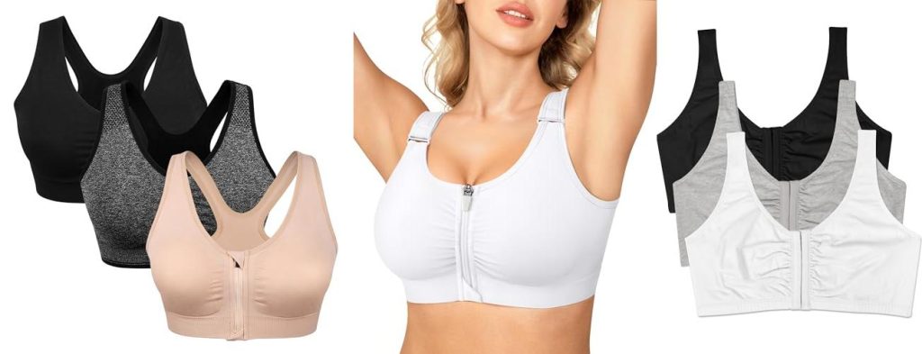 Sports Bra After Breast Surgery combined image