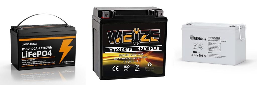 Stand Alone Battery For Winch combined image