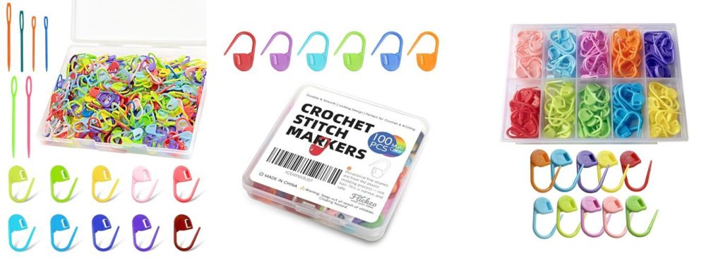 Stitch Markers For Crochet combined image