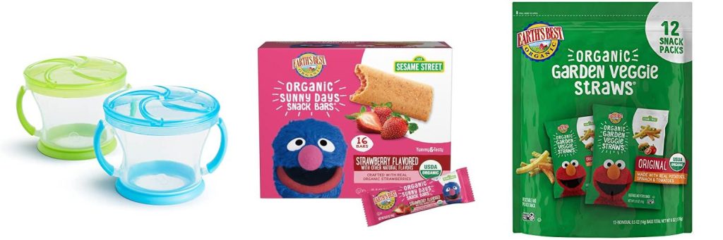 Store Bought Snacks For Toddlers combined image