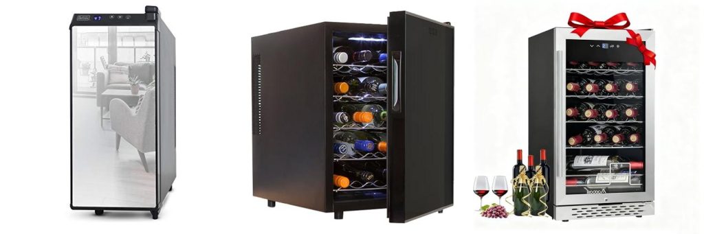 Thermoelectric Wine Cooler combined image