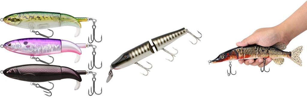 Topwater Musky Lures combined image