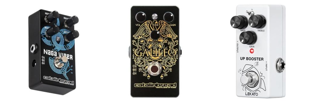 Treble Booster Pedal combined image