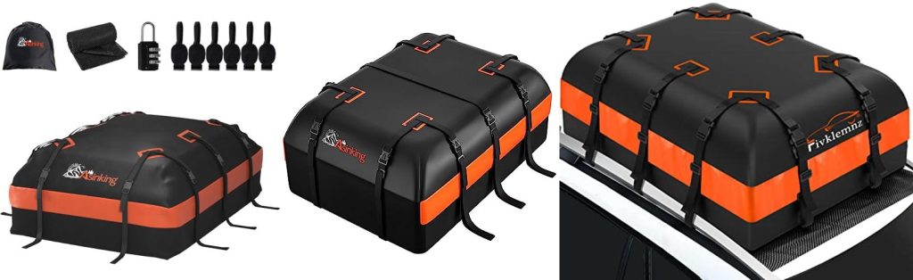 Waterproof Roof Cargo Bag combined image