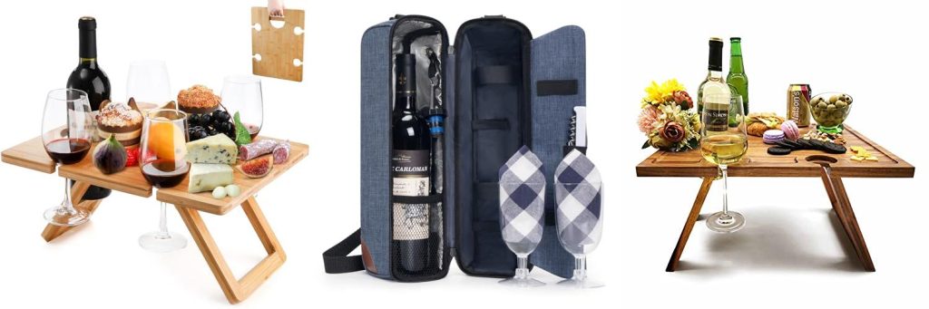 Wine For A Picnic combined image